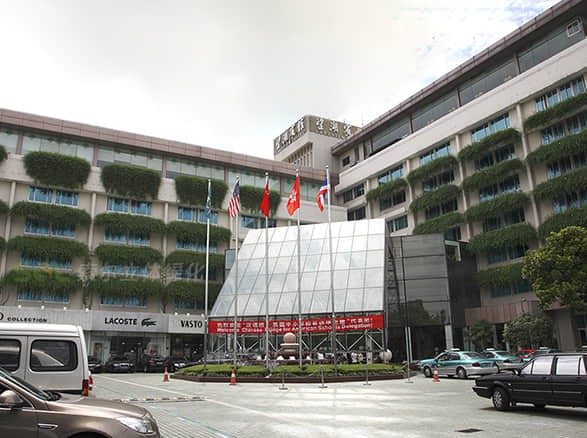 杭州望湖賓館窗臺綠化案例