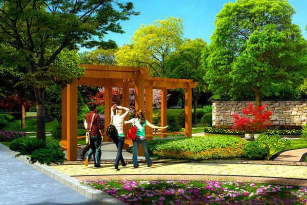 園林構(gòu)筑物設(shè)計(jì)效果圖