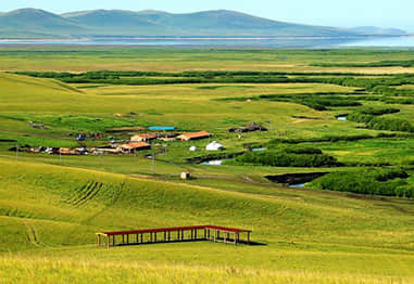 草原牧場(chǎng)型美麗鄉(xiāng)村